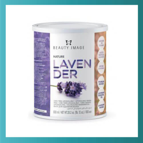 Cera Depilación Lavanda Lata 800g – Beauty Image
