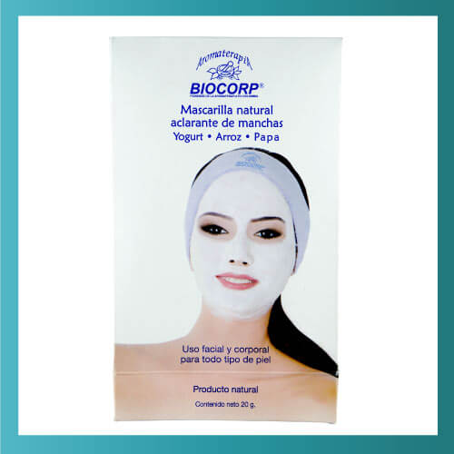 Mascarilla Aclarante de Manchas 100g – Biocorp