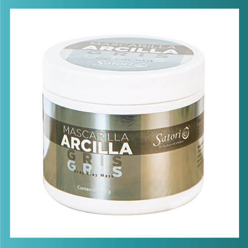 Mascarilla Arcilla Gris 300g – Satori