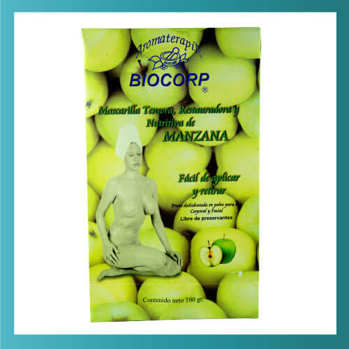 Mascarilla Tensora de Manzana 100g – Biocorp