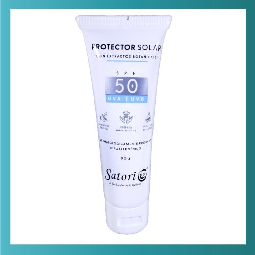 Protector Solar con Extractos Botánicos SPF 50 – Satori