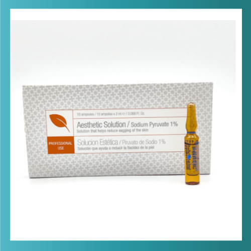 Solución estética de Piruvato de sodio 1% – Dermclar