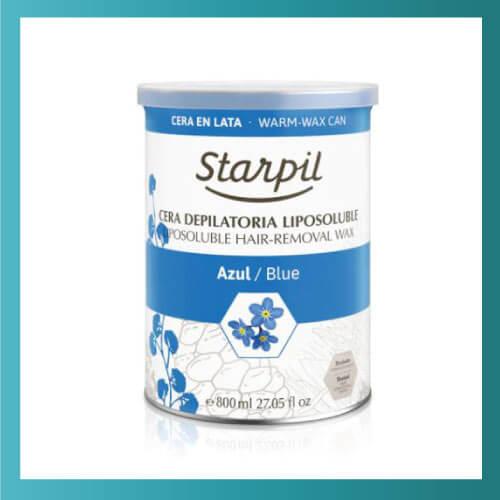 Cera Depilatoria Azuleno Lata 800ml – Starpil