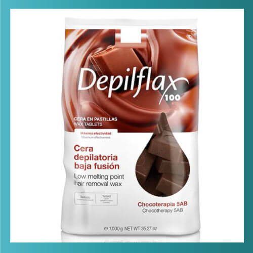 Cera Depilatoria Chocoterapia en Pastillas Chicle 1000g – Depilflax