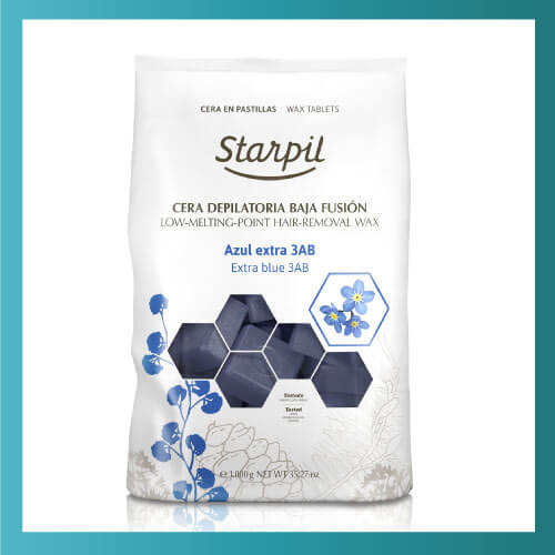 Cera Depilatoria Azul Pastillas Chicle 1000g – Starpil