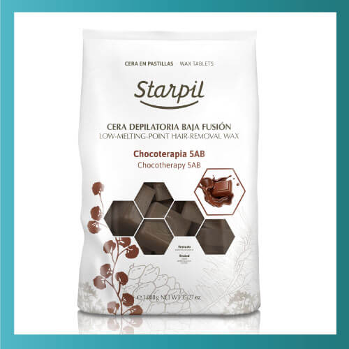 Cera Depilatoria Chocolate Pastillas Chicle 1000g – Starpil
