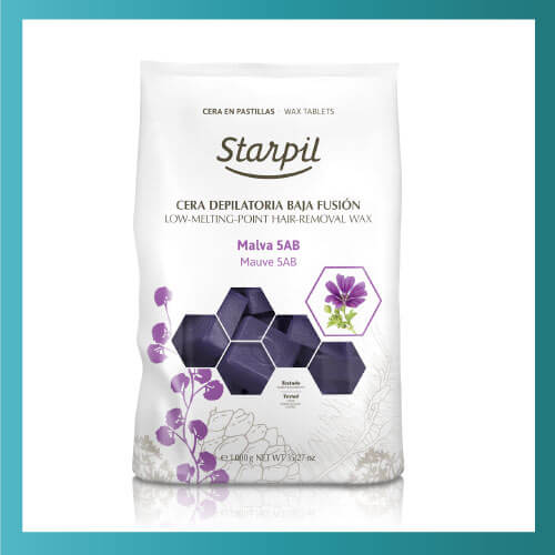 Cera Depilatoria Malva Pastillas Chicle 1000g – Starpil