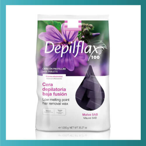 Cera Depilatoria Malva en Pastillas Chicle 1000g – Depilflax