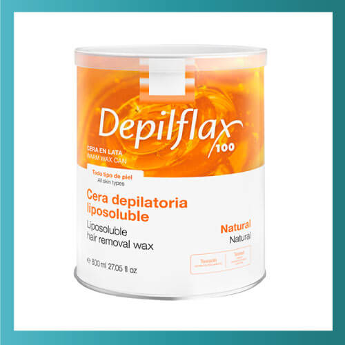 Cera Depilatoria Natural en Lata 800ml – Depilflax