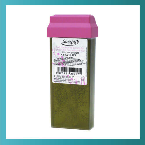 Cera Depilatoria Rollon Aceite de Oliva 110g – Starpil