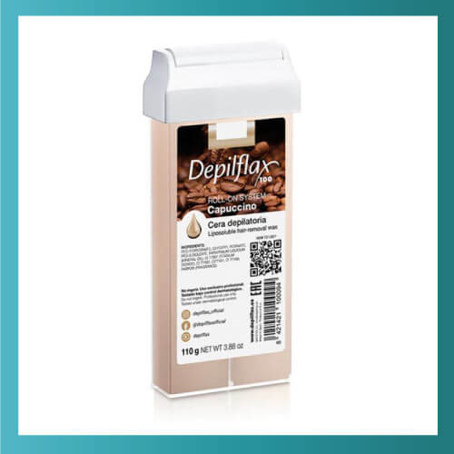 Cera Depilatoria Rollon Capuccino 110g – Depilflax