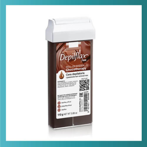 Cera Depilatoria Rollon Chocoterapia 110g – Depilflax