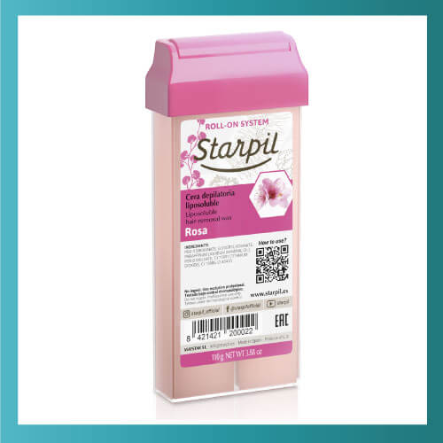 Cera Depilatoria Rollon Rosa 110g – Starpil
