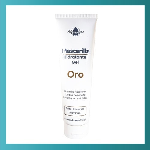 Mascarilla de Oro en Gel 250g – Nacional Stetic 2