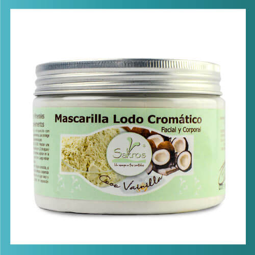 Mascarilla de Lodo Vainilla Coco 250g – Sakros