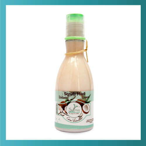 Scrub Mud Exfoliante Vainilla Coco 225ml – Sakros