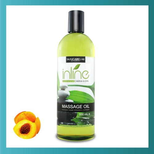 Aceite Para Masajes Durazno 500ml - Inline