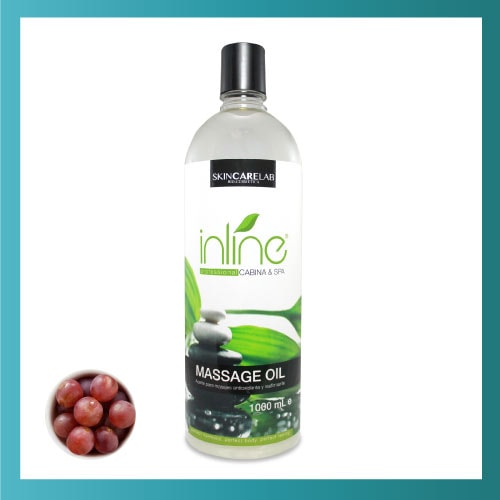 Aceite Para Masajes Uva 1000ml - Inline