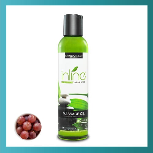 Aceite Para Masajes Uva 250ml - Inline
