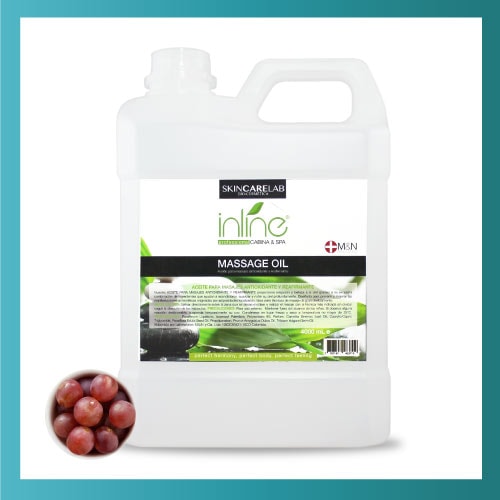 Aceite Para Masajes Uva 4000ml - Inline