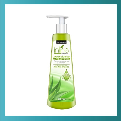 Jabón Liquido Antibacterial 230ml - Inline
