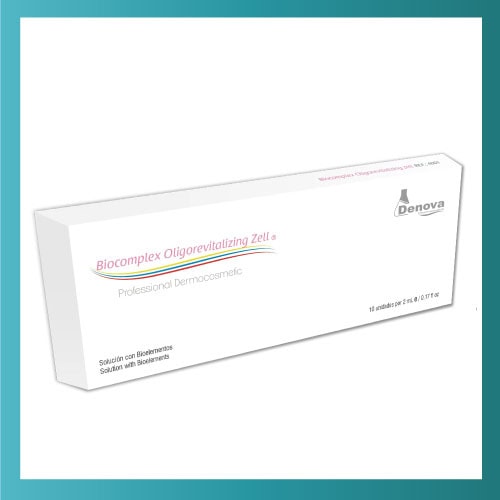 Biocomplex Oligorevitalizing Zell Caja x 10 ampollas de 2 ml - Denova