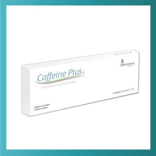 Caffeine Plus Caja x 10 ampollas de 5 ml - Denova