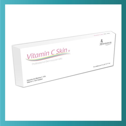 Vitamin C Skin 10% Caja x 10 ampollas de 5ml - Denova