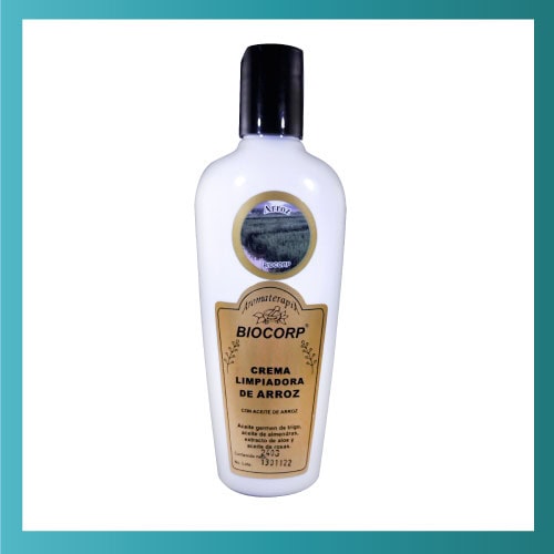 Crema Limpiadora de Arroz 240g - Biocorp