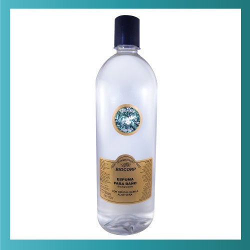 Espuma Baño Tea Tree con Aloe Vera 1000g - Biocorp