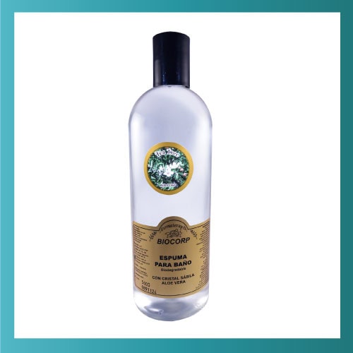 Espuma Baño Tea Tree con Aloe Vera 500g - Biocorp