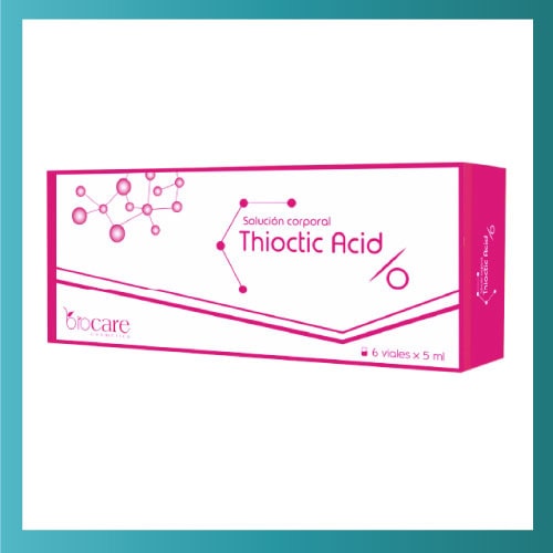 Ácido Thioctic - O Caja x 6 Viales de 5ml – Biocare