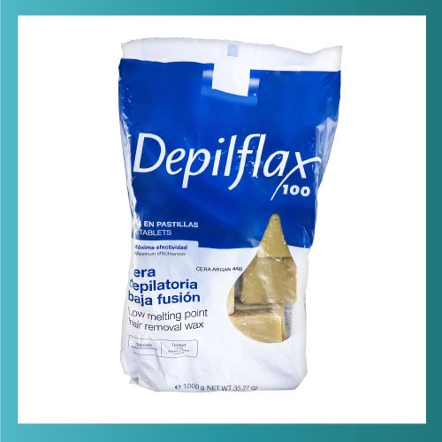 Cera Depilatoria Argan en Pastillas Chicle 1000g - Depilflax