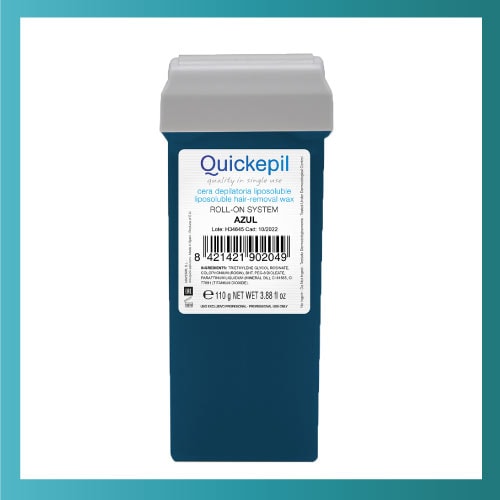 Cera Depilatoria Rollon Azul - Quickepil