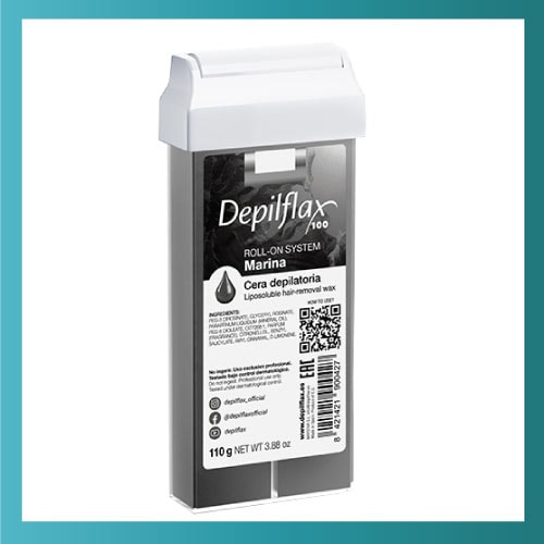 Cera Depilatoria Rollon Marina 110g - Depilflax